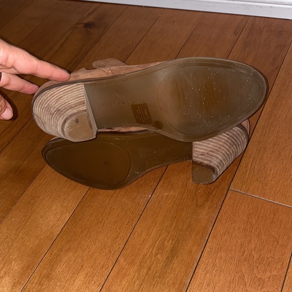 LUCKY BRAND Brown Leather Booties - Picture 5 of 6
